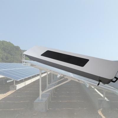 China Solar panel cleaning Multifit solar panel robot 1950mm solar panel cleaner cleaning machine for solar power station automatic clean equipment for sale