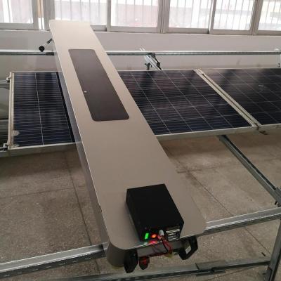 China Smart Solar Panel System I-Robot Power Plant Solar Panel Machine APP Control Robotic Clean Cleaning Robotic Solar Cleaner for sale