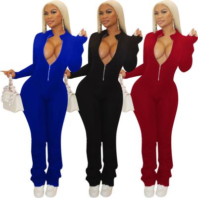 China QUICK DRY Overalls Long Sleeve Women's Clothing Summer Overalls Women Stretch Activewear Set for sale