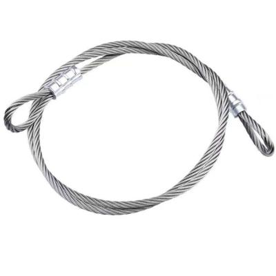 China Customized size galvanized1.0mm system cable stainless steel FABRICATION hanging wire ropes for clamps for sale