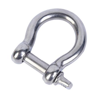 China Heavy Industry Short Delivery Mini Stainless Steel Swivel Shackle for sale