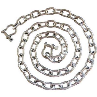 China Exterior AISI 3mm Stainless Steel Link Chain for sale