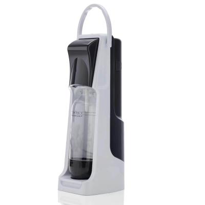 China No Electricity Or Battery Needs Home Refill Sound Sparkling Water Maker Soda Maker Soda Maker With CO2 Cylinder And Pet Bottle for sale