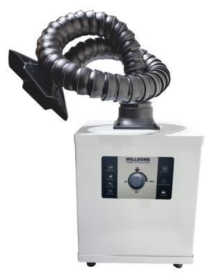 China Hotels 150W Compact Laminar Air Circulation Fume Extractor Exhaust Fume Extractor For Workshops for sale