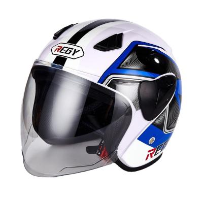 China Removable and washable  Lining New High Quality Factory ABS 3/4 Full Face Motorcycle Helmet Motorcycle Motorbike Helmet Open Face for sale