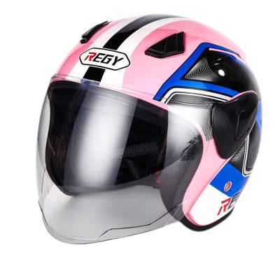 China New Factory High Quality ABS Motorcycle Helmet Removable And Washable Open Face Motorcycle Helmet Motorcycle Manufactures for sale