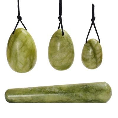 China China Wholesale Xiuyu yoni eggs set green jade yoni eggs Kegel Exercise for Women for sale