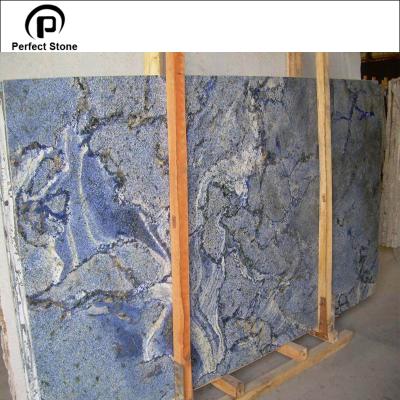 China Azul Macaubas Marble Blue Sea Marble Azul Macaubas Marble for sale