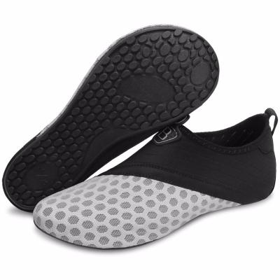 China TPR Water Sport Aqua Swimming Shoes, Water Sports Barefoot Quick Dry Aqua Yoga Socks Shoes for sale