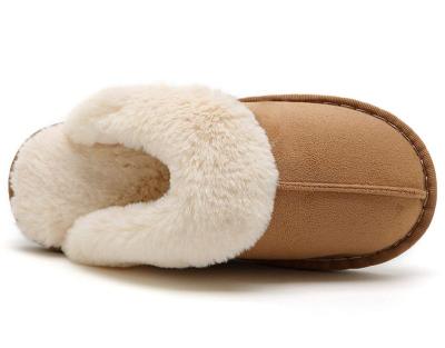 China Cheap Sheepskin Slippers Women Slippers Anti-odor Men Classic Indoor Slippers Winter for sale