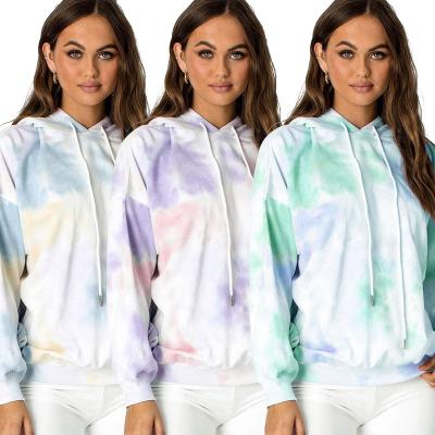 China high quality Anti-wrinkle men's tie dye hoodies printing sweatshirts fashion designed tie dye hoodie for sale