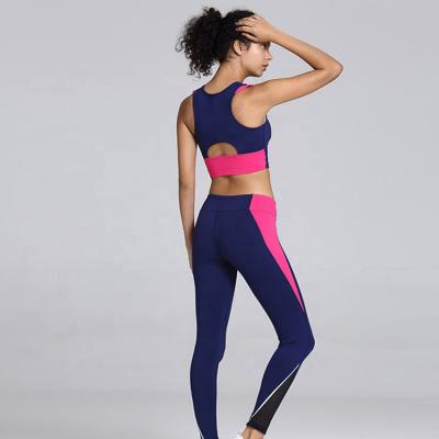 China Breathable High Waist Slim Workout Clothes Seamless Sportswear Women Yoga Wear Sports Suit for sale