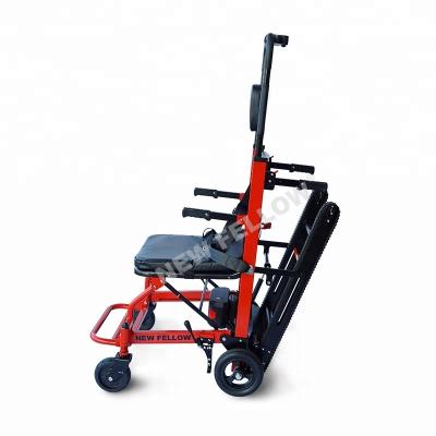 China Aluminum Alloy Big Wheels Home Care Stair Climbing Wheelchair For Elderly for sale