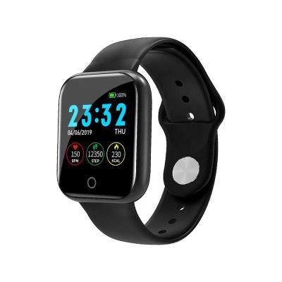 China Touch Screen Vositone VO396C Heart Rate Smart Watch Sports Smart Wristband Blood Pressure Smart Watch Black for sale