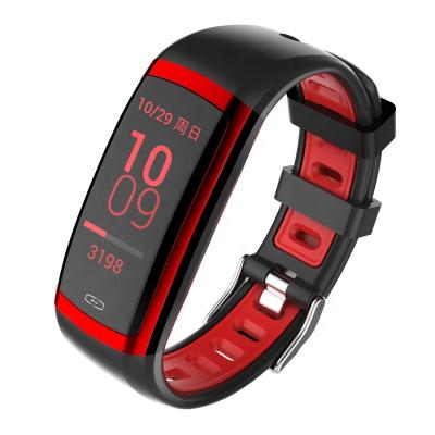 China Custom Touch Screen Wristband Android IOS Heart Rate Smart Band Sleep Monitor Fitness Tracker Watch Color Screen Sport Band for sale