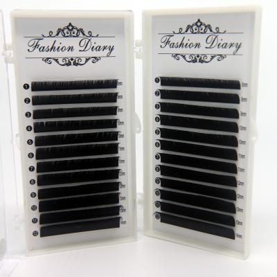 China Hot Sale Mini Synthetic Hair Weft Extension Fan Eyelash Fan 0.03 0.05 0.07 0.10 for sale