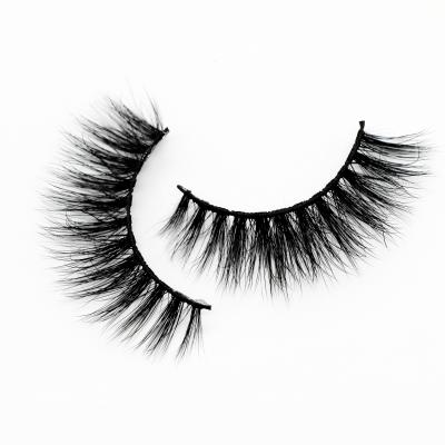 China 25-30 Times Thin Strip 3d Lashes Private Label Eye Lashes False Mink Eyelashes for sale