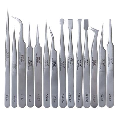 China Hot Selling Professional Stainless Steel Eyelash Applicator Eyelash Tweezers for sale