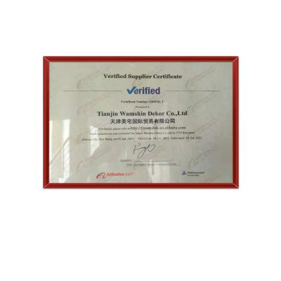 China Wamshin Plastic Red Frame 1.8 MM 2.5mm MDF Board A3 A4 Clear Glass Plastic Picture Certificate Frame for sale