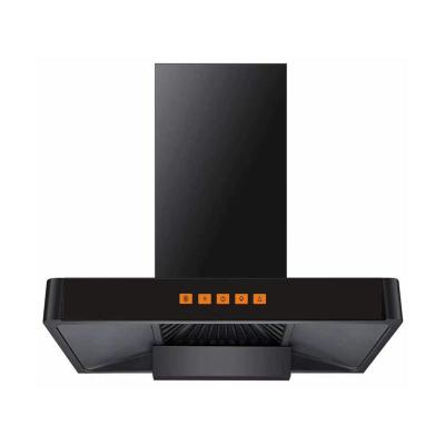 China Modern Glass Stainless Steel T Chimney Style Hood Electric App Controlled for sale