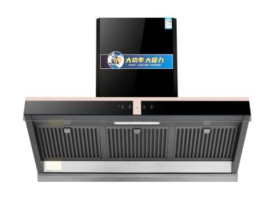 中国 触覚パネル 電動レンジ フード 40m3/min 吸い込み 3 速度レベル 商業別荘 大型 大型吸い込み CYB125 販売のため