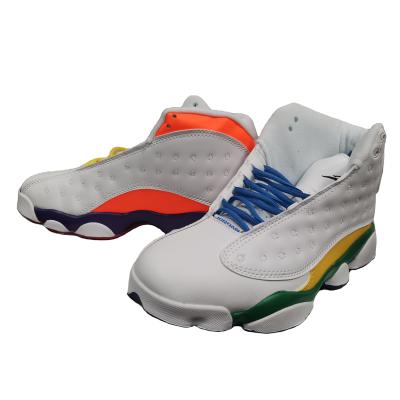 China Wholesale 1 MOQ Real Photo Sports Basketball Shoes Breathable Lightweight Durable Original Quality And Show Air Retro Sports Visual Shoes for sale