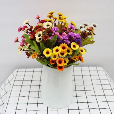 China Home Flowers Daisy Small Chrysanthemum Artificial Flower Wedding Decor and Party Decoration Wedding for sale