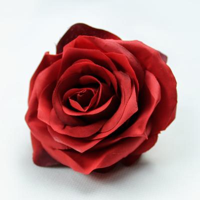 China Hot Selling Artificial Silk Flower Wedding Rose Heads Wedding and Party Decoration Flower Beautiful for sale