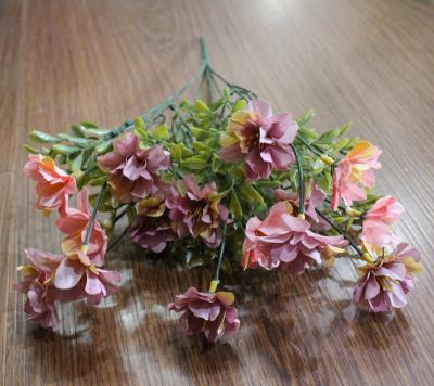 China Silk flower simulation artificial flower azalea rhododendron decoration floral wholesale for sale