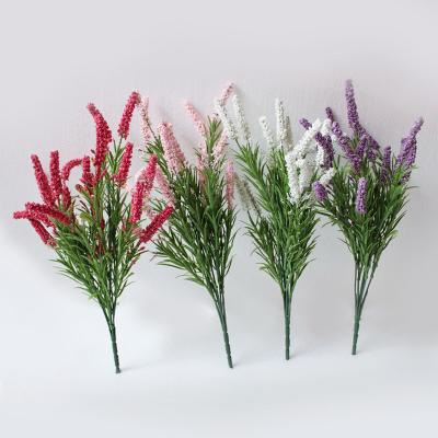 China High Quality Lavender Decorative Artificial Flower Arrangement Artificial Flower Lavender Plant for sale