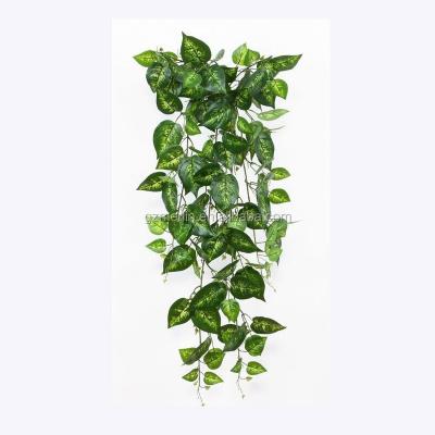 China Wholesale Artificial Ivy Vines For Wall Hanging Decoration Wedding Leave And Party Decoration Vines Green Plant for sale