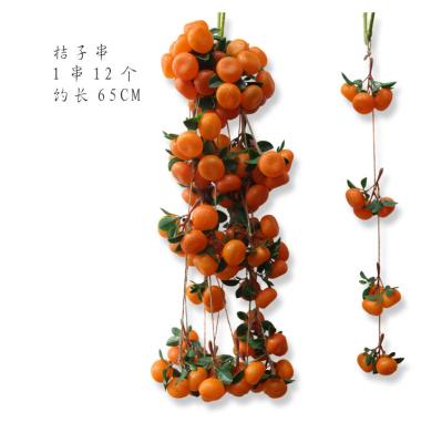 China Fruits And Vegetables Hanging Wholesale Artificial Fruit Vine Hanging For Decor for sale