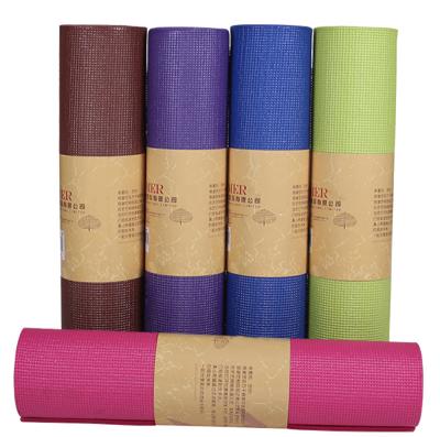 China YS-HONKA 2021 YS-HONKA 2021 Anti Slip PVC Products Fitness Eco-Friendly Organic PVC Yoga Mat PVC Yoga Mat Custom Mat With Logo for sale