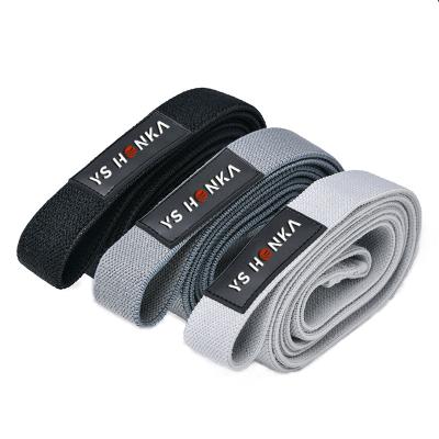 China Polyester+Latex Non Silk Yoga Gym Exercise Slip Fabric Custom Printed Home Resistance Bands for sale