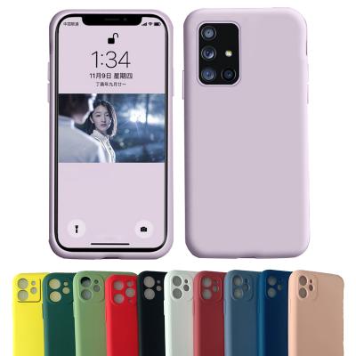 China Soft Silicone Raised Lip Case Cover Shockproof Lightweight Non-Slip Camera Protector For Samsung Galaxy S21 S20 S10 S9 Plus Ultra for sale