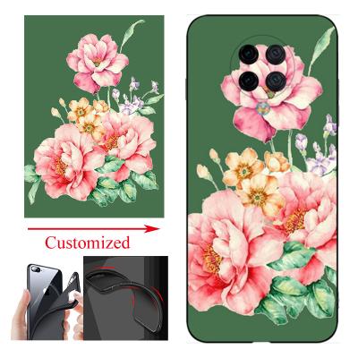 China Customized Lightweight Shockproof Soft Rubber Silicone Patterns Lens TPU Case Back Cover For Xiaomi Redmi K30 K20 pro 9 8 7 for sale