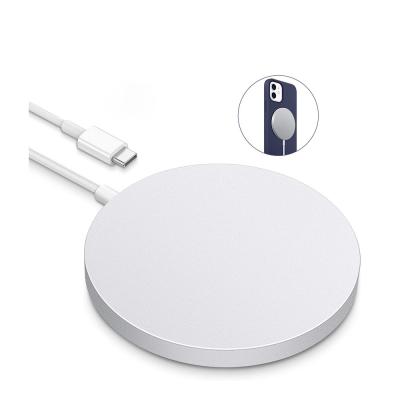 China High Speed ​​15W Qi Fast Charging Magnetic Wireless Charger for iPhone Samsung AirPods pro for sale