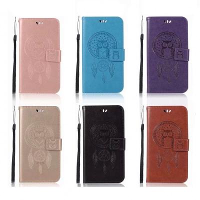 China Anti-fall Cell Phone Accessories Mobile Cover PU Tpu Pattern Leather Phone Case For iPhone 8 for sale