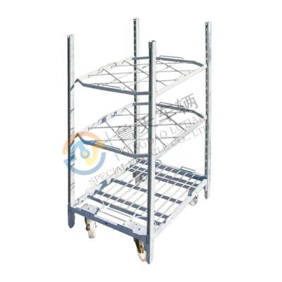 China KD CCE Cart Flower Display Rack Flower Cart Nursery Cart Greenhouse Cart for sale