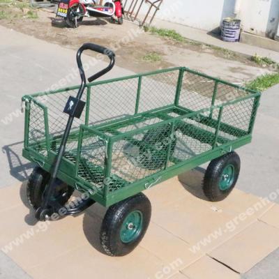 China Storage Garden Trolley Trolley Cart Farm Cart Nursery Utility Cart for sale