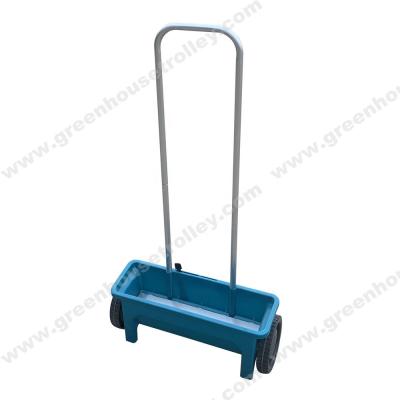 China Lawn and Garden Convenient Push Walk Behind Lawn and Garden Yard Road Cast Iron Spreader Fertilizer/Fertilizer with Manual Deflector for sale