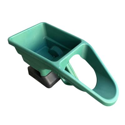 China Plastic Hand Held Manual Garden Lawn Fertilizer And Seed Spreaders for sale