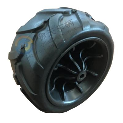 China Building Material Shops 7 Inch PU Foam Tire 7