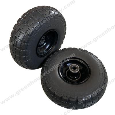 China Construction Material Shops 10 Inch PU Foam Tire 3.50-4 PU Foam Wheel 10