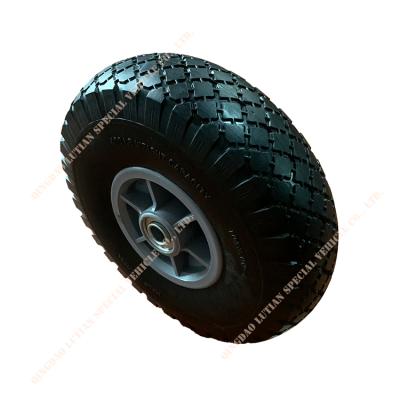 China PP PU1008 300LBS Wheel Center Loading PU Foam Wheels 10