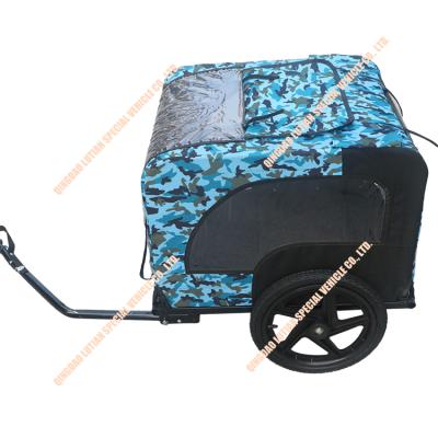 China Other Trailers Trailer Dogs High Quality Pet Bike Trailer For Dogs Foldable Bicycle Pet Trailer for sale