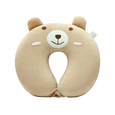 China Hot Selling Anti-static Eco Portable Latex Filled Pillow 100% Natural U Shape Neck Latex Pillow For Travel for sale