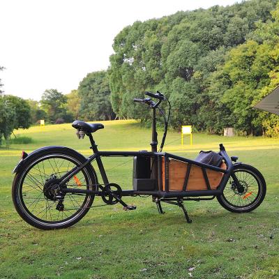 China Aluminum alloy long range high capacity double lithium battery food delivery cargo bike 2 wheel transport ebike electric alloy frame for sale