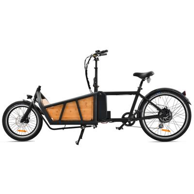 China Aluminum alloy frame electric bike with dual battery for carry kids passenger two wheel disc brake cargo pet bikes for sale for sale