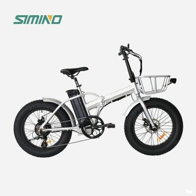 China Aluminum alloy pocket mini fat foldable electric bike portable electric bike folding electric folding electric bicycle for sale